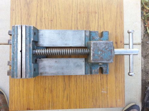 Vintage 27lb. 6&#034; jaws 6-1/2 wide open machinists vice for sale