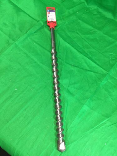 New bosch hc5051p spline shank hammer drill bit 1&#034; x 16&#034; x 21&#034; tungsten sds max for sale