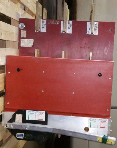 Pringle qa-1633-b 1600 amp 480v 3 phase 60hz switch disconnect gear unit used for sale
