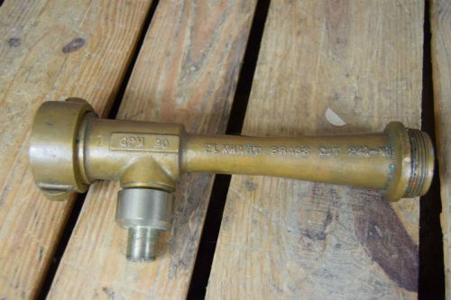 Elkhart&#039;s Brass CAT 241-N6 Inline Foam Eductor Nozzle GPM 90 300 PSI MAX