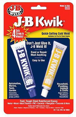 J-b weld,4-minute kwik for sale