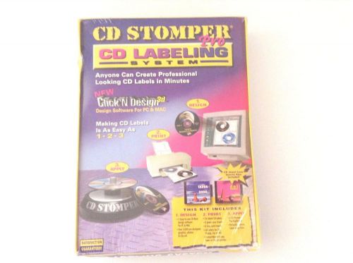 Avery CD Stomper Pro CD Labeling System New in factory sealed box