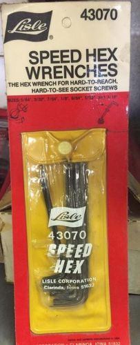 Lisle 43070 Speed Hex Wrenches Liquidation Special!