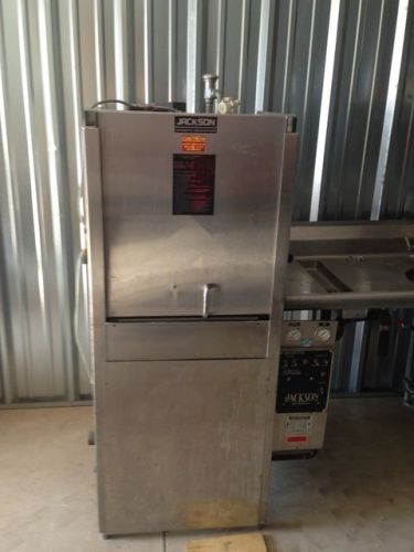 Jackson j100 commercial high temp dishwasher glasswasher restaurant pass through for sale