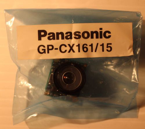 *NEW* Panasonic GP-CX161/15 miniature industrial camera with lens