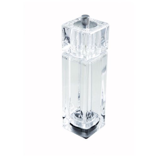 Winco WPMP-6, 6-Inch Clear Acrylic Pepper Mill or Salt Shaker