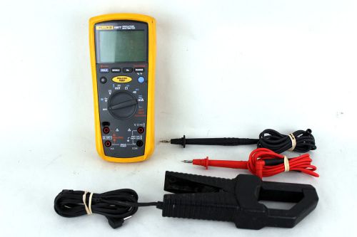 Fluke 1587t insulation multimeter with test leads and clamp for sale