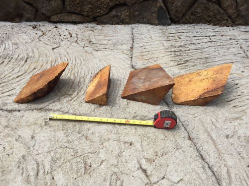 Mango wood bowl blanks knife handles gun grips from hawaii curly reclaimed wood for sale