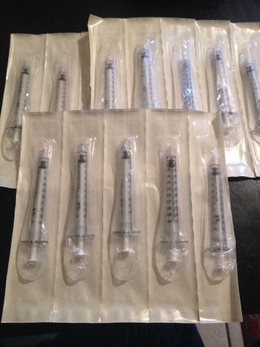 BD 1ml Luer-lok Tip Latex Free Syringe No Needle 15 Ct.  Great For Flea Med Dose