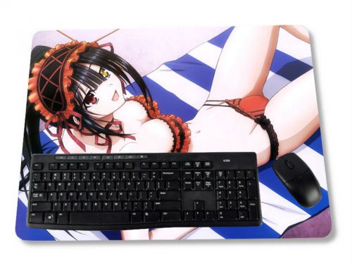 Date A Live Anime Tokisaki Kurumi 60*45CM Mousepad #40123