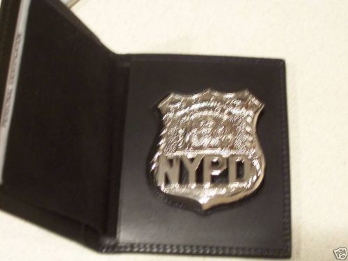 NYPD Badge bifold for PATROLMAN badge