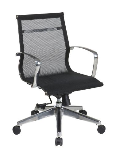 Mid Back Mesh Screen Back And Seat Chair