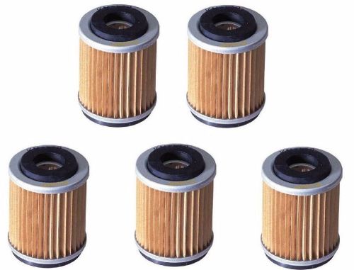 5 Oil Filters Fit Yamaha Motorcycles Replaces KN143 HF143 USA SHIPPED
