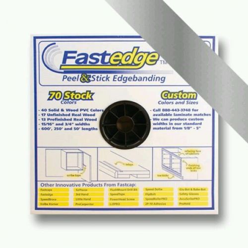 Fastcap Fastedge Peel &amp; Stick Edge Tape 250&#039; Roll White, PartNo FESP.1516.250.WH