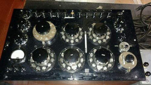 Vintage Leeds &amp; Northrup Co. Potentiometer Test Equipment
