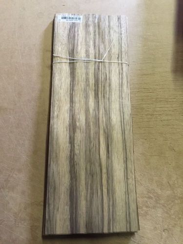 Wood Veneer Black Limba 8x27 30Pcs Total Raw Veneer  &#034;EXOTIC&#034; BL3 6-22-16