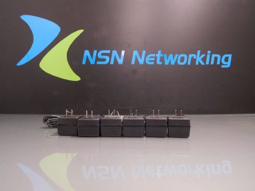 Lot of 6x Nortel A0619627 16V 500mA AC Adapter Power Supply