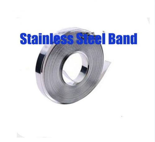 NEW Type 304 Stainless Steel Band &amp; Buckle Strapping - 100ft