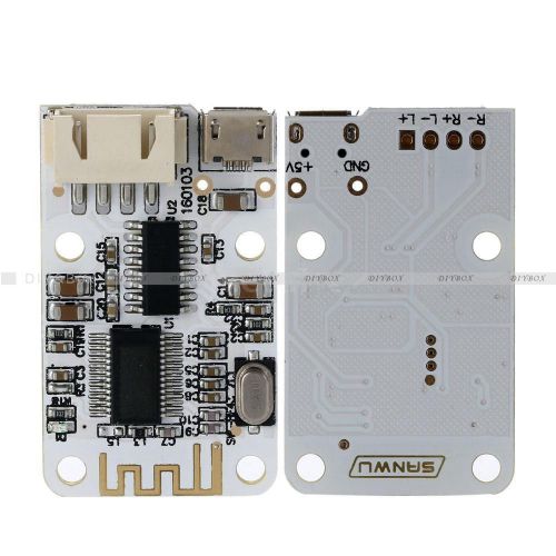 3W+3W Wireless Bluetooth 4.0 Audio Receiver Steady Digital Amplifier Board D