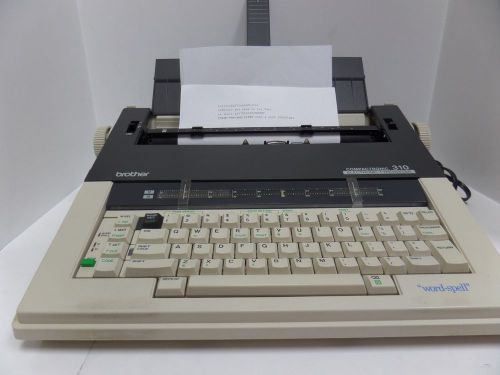 BROTHER 310 ELECTRIC TYPEWRITTER ~ G61640366
