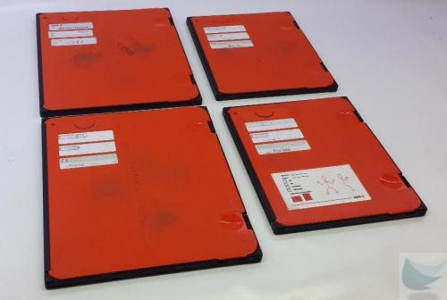 Lot of 4 AGFA X-Ray Cassette Holder 10x12 CRMD4.0 General Code 36 ADCC Code 15