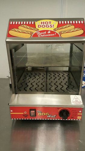 Hot dog steamer and merchandiser