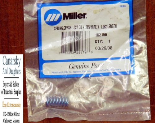 1 NEW MILLER 182156 SPRING 1&#034; LONG 1/2&#034; WIDE NIP ***MAKE OFFER***