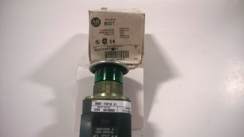 Allen-bradley 800t-fx16p16a1 ser t green illuminated push button switch for sale