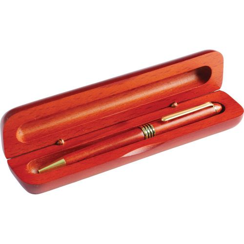 BF Systems Genuine Rosewood Ballpoint Pen in Wood Gift Box (GFWD2) 1