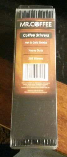 Mr. Coffee Heavy Duty Drink Stirrers - 250 Each