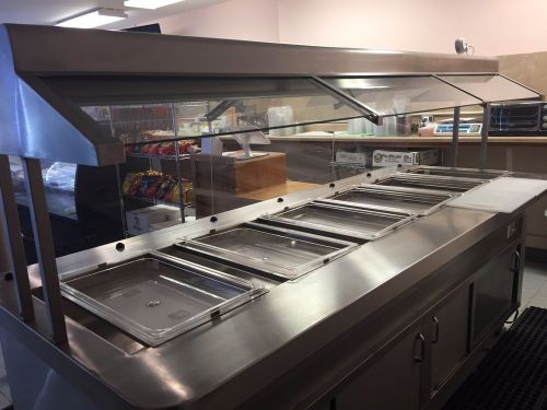 Salad Bar/Cold Food Buffet Commercial Used 8Ft S/steel
