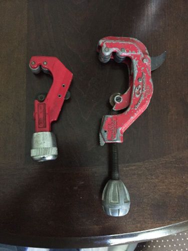 Two Chicago Specialty Copper Pipe Cutters
