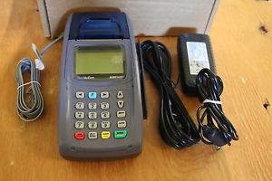 VERIFONE NURIT 8400 CREDIT CARD READER PAYMENT TERMINAL W/ ACCESSORIES Brand New