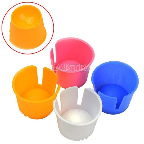 10X 4pcs/set Dental Disposable Acrylic Prophy Dappen Dish Plastic DD01 Low Price