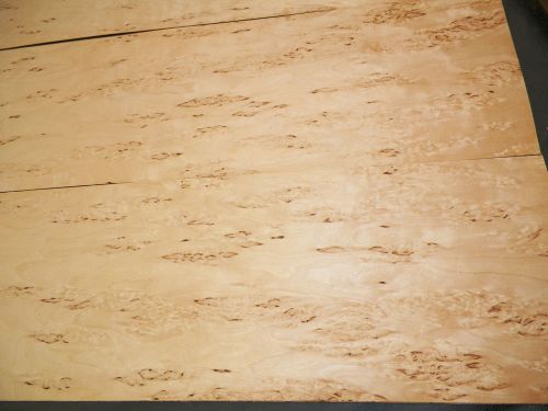 Karelian birch raw wood veneer 6.5 x 43 inches, 1/42nd thick   2428