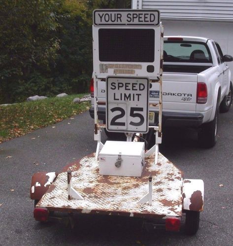 2003 RU2 Systems Speed Radar Trailer. Model # Fast-750