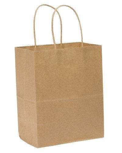 Duro tempo small shopping bag, kraft paper, 4-1/2&#034;x8&#034;x10-1/4&#034; 250 ct, approved, for sale