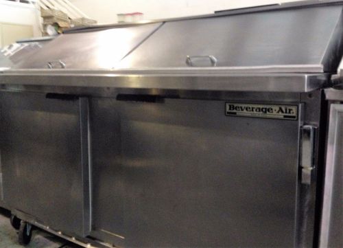 Gently USED Beverage Air 60&#034; MEGA TOP SP60-24M Salad/Sandwich Prep Great DEAL!