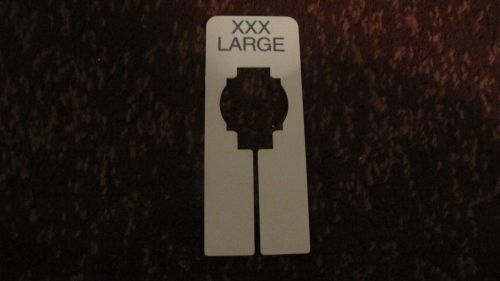 Clothing Size Divider - Rectangular - Size XXX Large - USED