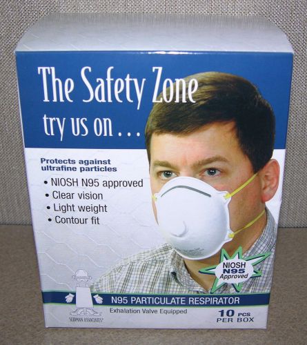 Precision Safety Particulate Respirator Mask With Valve,  NIOSH N95 RATED RESPIR