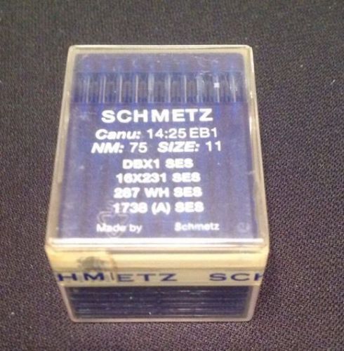 Schmetz Industrial Sewing Embroidery Needles. Lot Of 100. 75/11. 16x231 SES