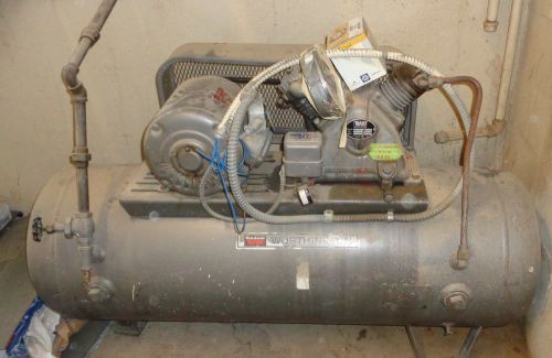 WORTHINGTON AIR COMPRESSOR, 80 Gal, Model CV, 3 Phase, 5 HP.  LOCAL PICKUP ONLY
