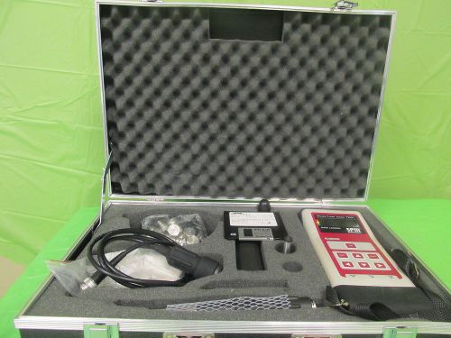 Spm Instrument Shock Pulse Tester T2001 w/ acessories #016