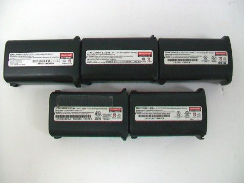 LOT OF 5 - Honeywell Battery HMC9000-Li(24) Li-Ion Rechargeable Battery