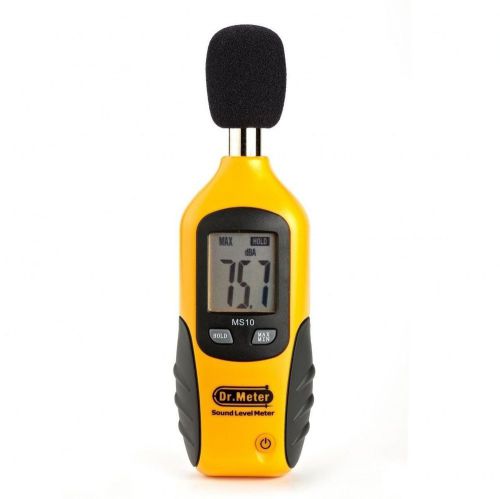 Dr.Meter MS10 Digital Decibel Sound Level Meter Tester 30 dBA - 130 dBA