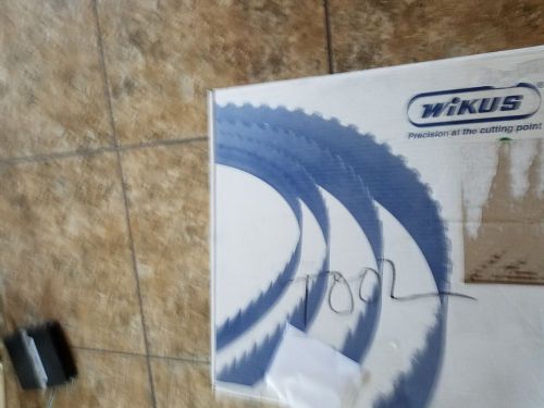 Wikus 547 Band Saw Blades, 1-5/8&#034; Width x 0.050&#034; Thick x 15&#039; Length Lot 2