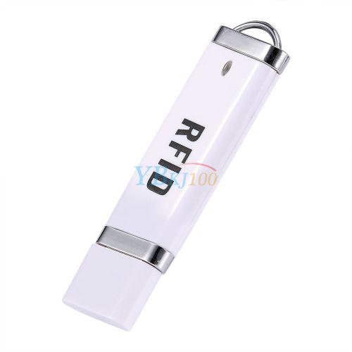White Mini USB RFID 125KHZ ID EM Proximity Card Reader For EM4100 TK4100 SMC4001