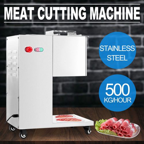 Automatic Meat Cutting Machine,meat slicer, 500kg/h intensive hardness blade