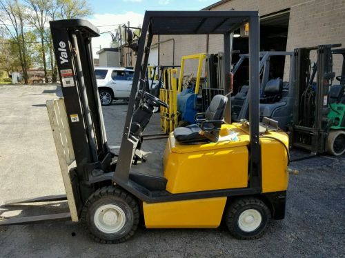 FORKLIFT - YALE 4000LB Capacity LP Pneumatic Good Unit