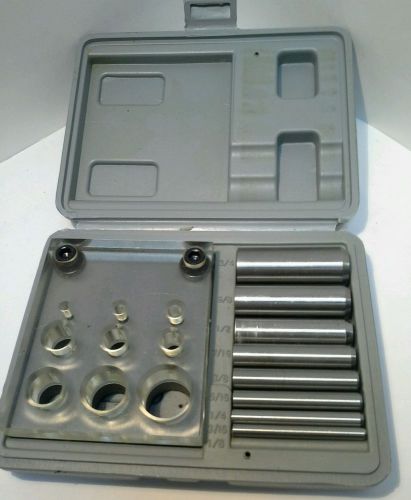 Used Lifetime Carbide 9PC Punch &amp; Die Set